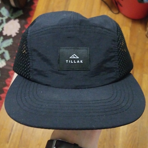 Tillak Black Packable Waterproof Hat 